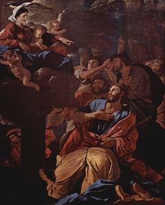 The Apparition of the Virgin to Saint James the Great by Nicolas Poussin