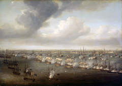 The Battle of Copenhagen, 2 April 1801 by Nicholas Pocock