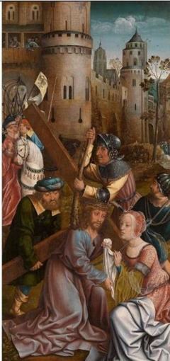 The Bearing of the Cross by Master of Frankfurt