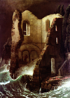 The Chapel by Arnold Böcklin