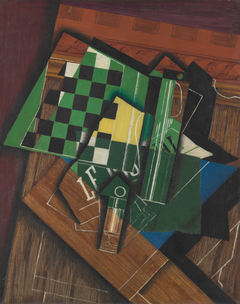 The Checkerboard by Juan Gris