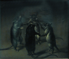 The Dance of the Rats by Ferdinand van Kessel the Elder