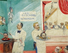 The Dangerous Cooks by James Ensor