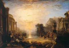 The Decline of the Carthaginian Empire ... by J. M. W. Turner