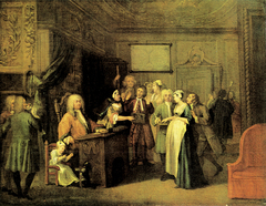 The Denunciation by William Hogarth