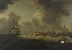 The Dockyard at Sheerness by Richard Paton