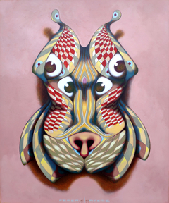 The dog head by federico cortese