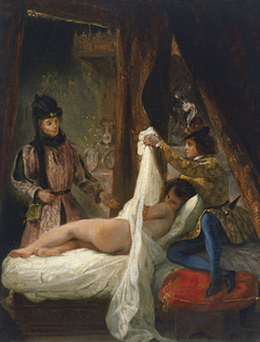 The Duke of Orléans showing his Lover by Eugène Delacroix