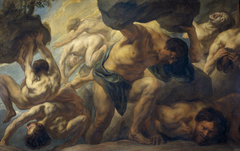 The Fall of the Giants by Jacob Jordaens