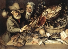 The Fishmonger's Shop by Bartolomeo Passarotti