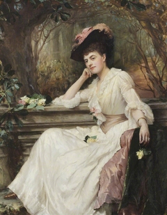 The Hon. Elizabeth Evelyn Harbord, Lady Hastings (1860 - 1956) by Archibald Stuart-Wortley