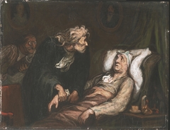 The Imaginary Illness by Honoré Daumier