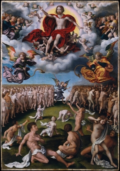 The Last Judgment by Joos van Cleve