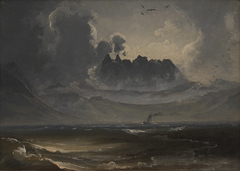 The Mountain Range ’Trolltinderne’, Norway by Peder Balke