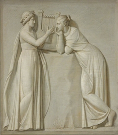 The Muses: Terpsichore and Polyhymnia by Robert Fagan