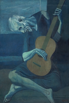 The Old Guitarist by Pablo Picasso