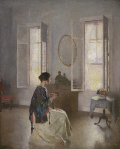 The Open Window by Frank Weston Benson