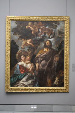 The peace during the flight to Egypt by Jacob Jordaens