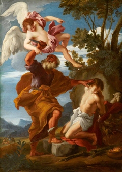 The Sacrifice of Isaac by Guillaume Courtois