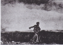 The Sower (study) by Vincent van Gogh