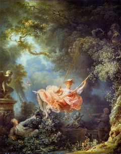 The Swing by Jean-Honoré Fragonard