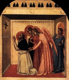The temptation of Thomas of Aquinas by Bernardo Daddi