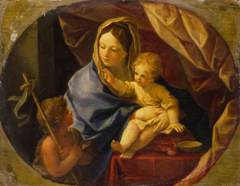 The Virgin and Child with the Infant Baptist by Unknown Artist