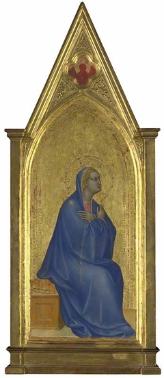 The Virgin: Left Pinnacle Panel by Giovanni da Milano