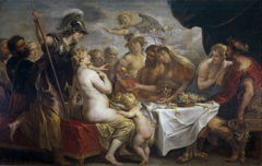 The wedding of Thetis and Peleus by Jacob Jordaens