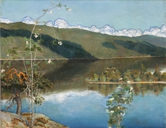 Thunderclouds on the Horizon by Akseli Gallen-Kallela