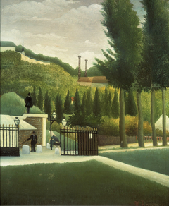 Toll Gate by Henri Rousseau