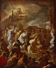 Transfer of the Ark of the Covenant by David by Luca Giordano