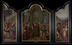 Triptych of St. Ivo by Josse van der Baren