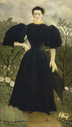 Portrait de Madame M. by Henri Rousseau