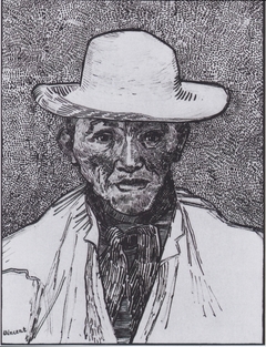 Peasant of the Camargue / Portrait of Patience Escalier by Vincent van Gogh