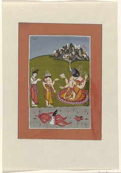 Varaha (incarnatie van Vishnu als everzwijn) by Unknown Artist