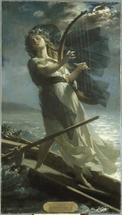 Velléda, effet de lune by Jules Eugène Lenepveu