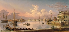 View of Venice by Robert Salmon