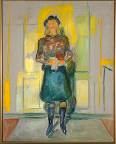 Visiting at Ekely by Edvard Munch
