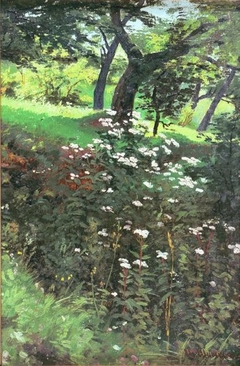 Wood meadow by Ivan Shishkin