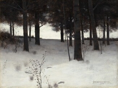 Woods in Winter by Charles Warren Eaton