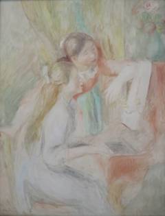 Young Girls at the Piano by Auguste Renoir