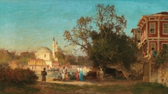 A capriccio of Constantinople by Fabius Brest