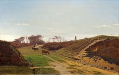 A country lane in Northern Jutland by Thorvald Niss