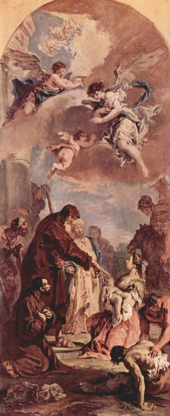 A Miracle of Saint Francis of Paola by Sebastiano Ricci