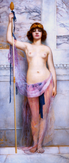 A Priestess by John William Godward