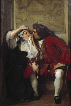 A Scene from Tristram Shandy (‘Uncle Toby and the Widow Wadman’) by Charles Robert Leslie