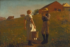 A Temperance Meeting by Winslow Homer