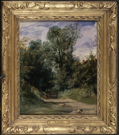 A Wooded Lane by Richard Parkes Bonington