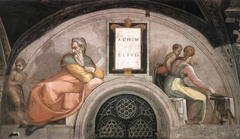 Achim and Eliud by Michelangelo